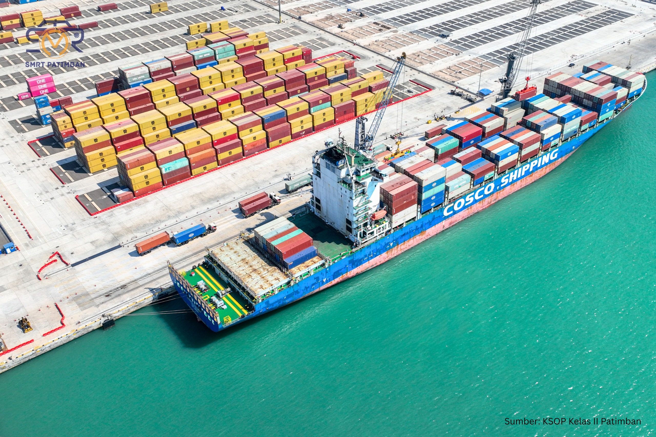 Pelabuhan Patimban Perluas Jaringan Pelayaran Internasional dengan Kehadiran COSCO